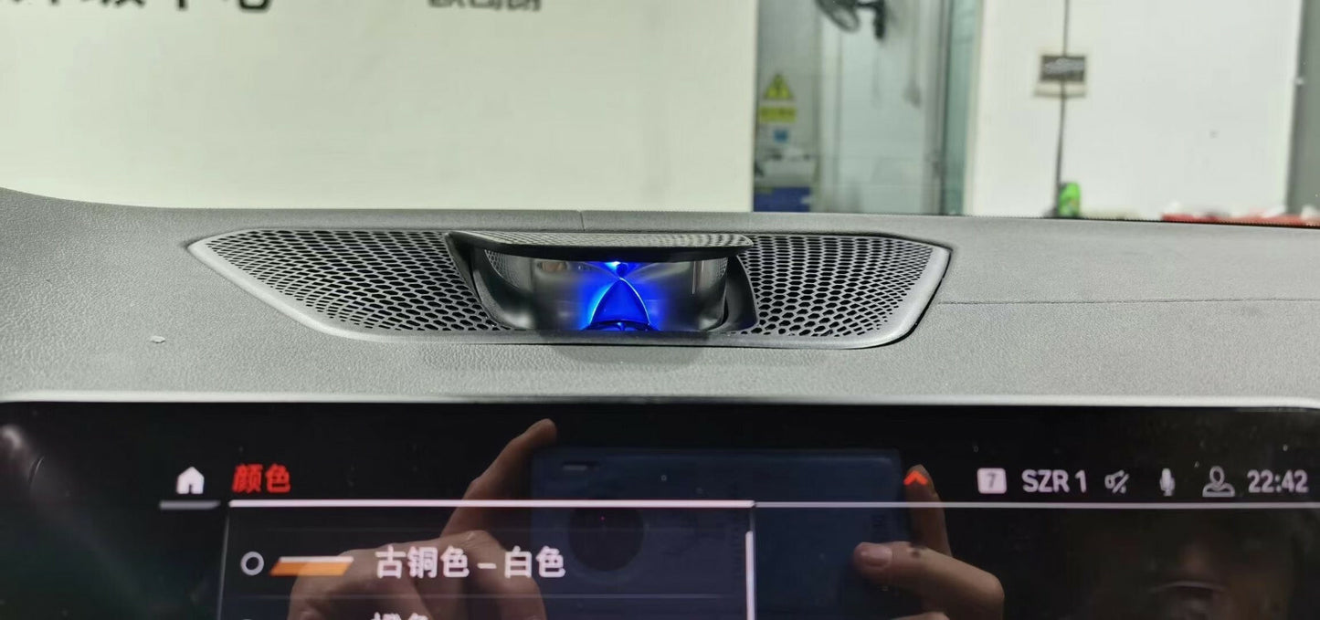 for BMW 3 SERIES G20 center Dash SPEAKER sand clock style WITH AMBIENT LIGHT