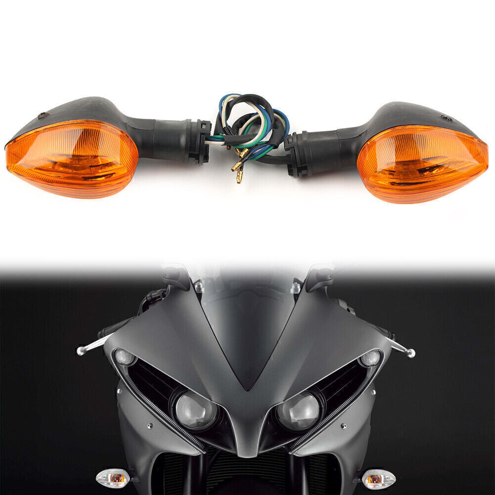 Motorcycle Turn Signal Light Blinker Amber for Yamaha R1 2004-2006 R6 2003-2006