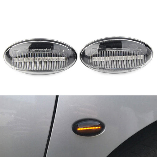 for Peugeot 107 307 206 607 407 for Citroen C1 LED Dynamic Signal Side Marker Light