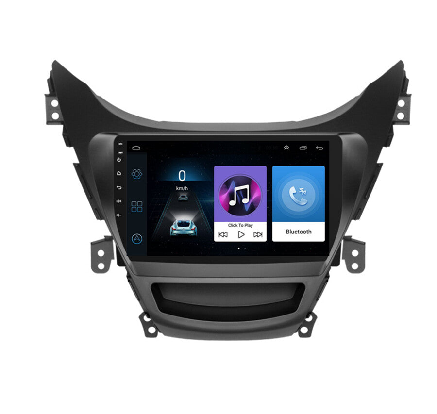 9Android 9.1 Quad-core 1+16G Car Stereo Radio GPS for Hyundai for Elantra 2011-13