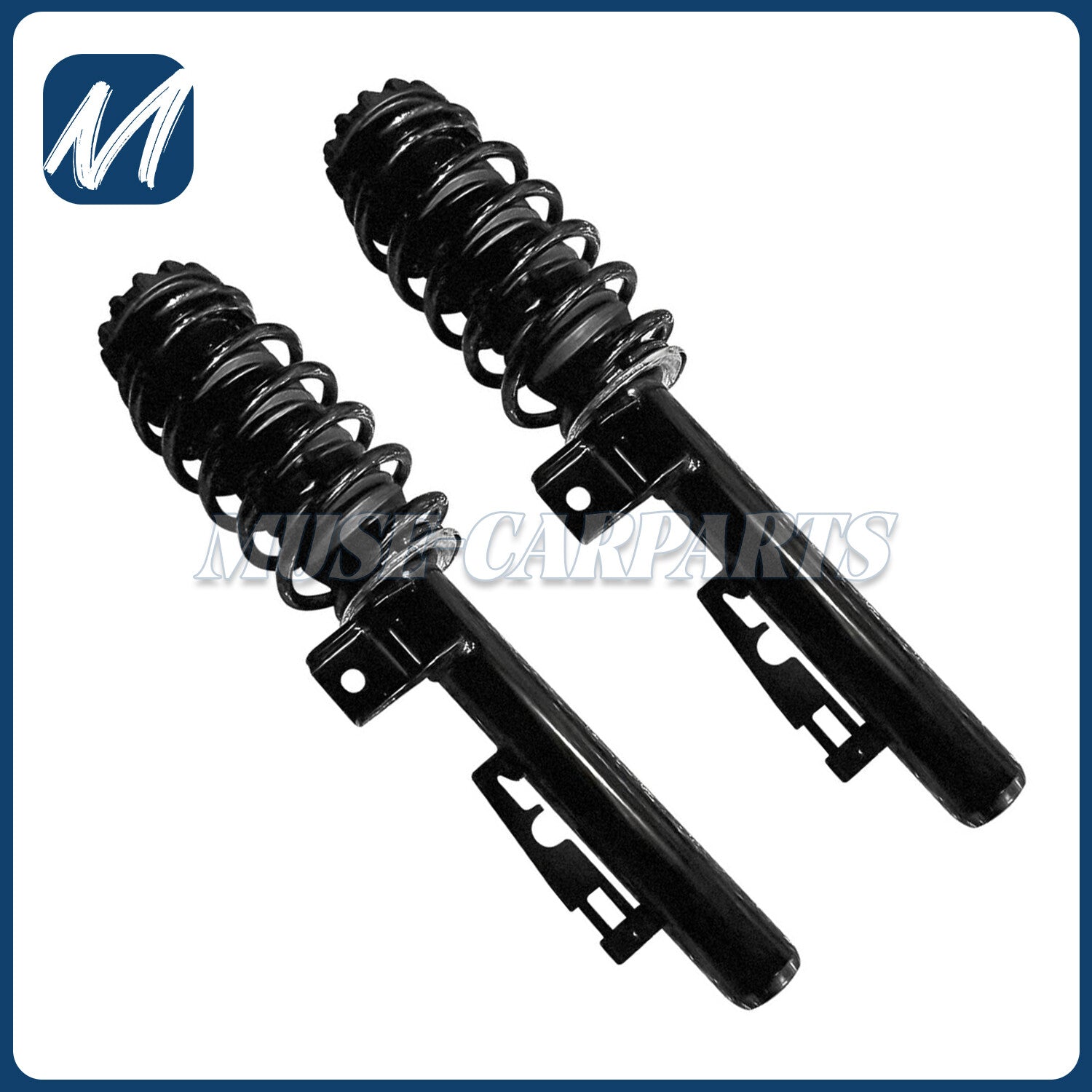Two-piece front shock absorber strut spring assemblies are available for BMW X3 F25, X4 F26, xDrive28i, and xDrive35i.