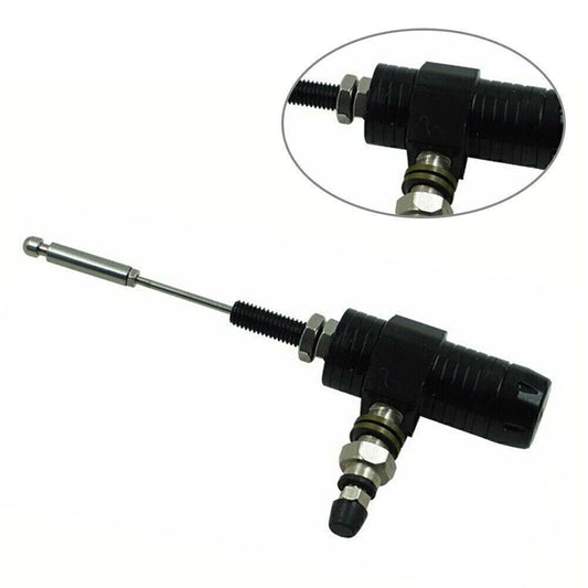 M10x1.25MM Hydraulic Clutch Master Cylinder Rod Brake Pump Universal Motor Black
