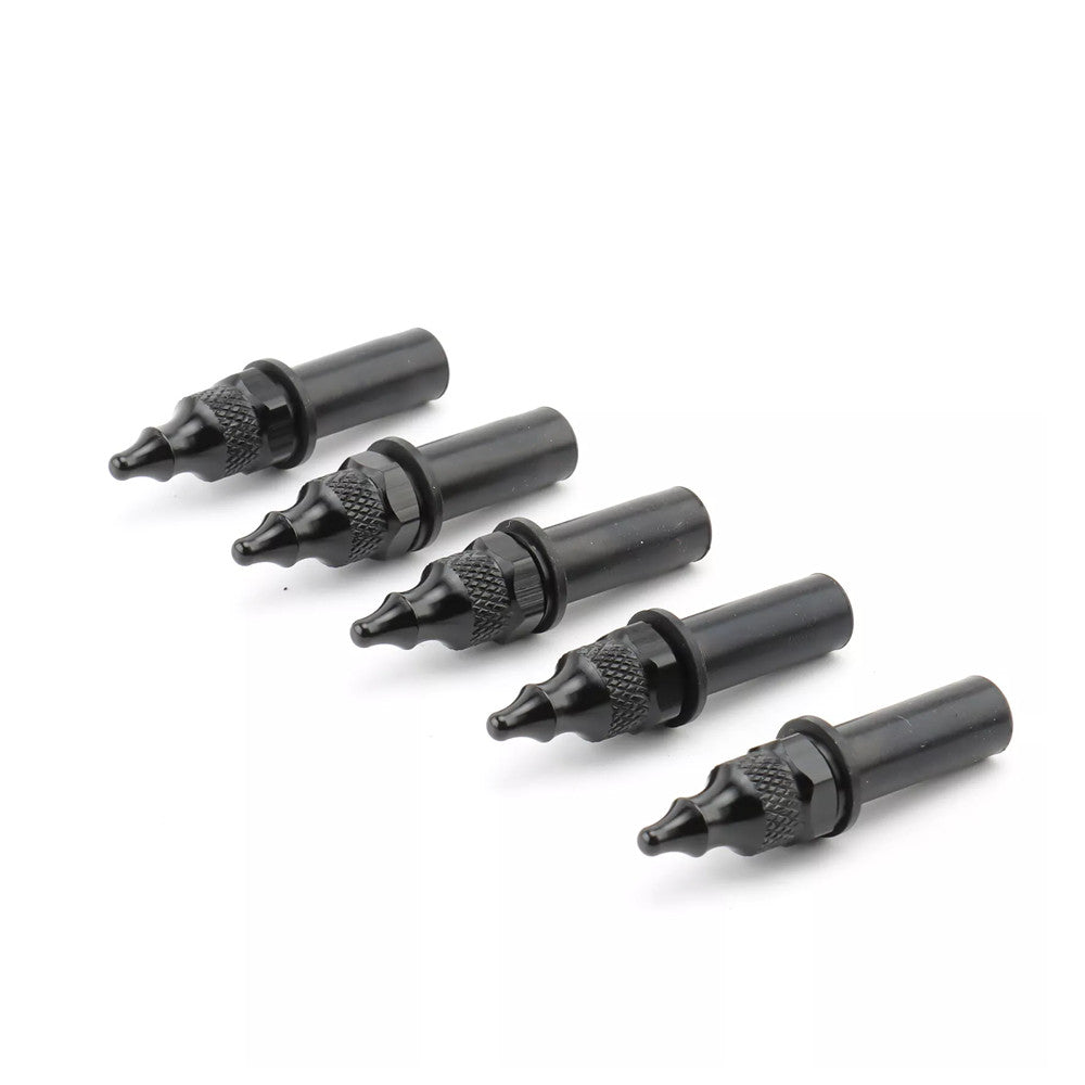 Black 5PCS Windscreen Windshield Bolt Screws Kit for Harley Electra Street Glide