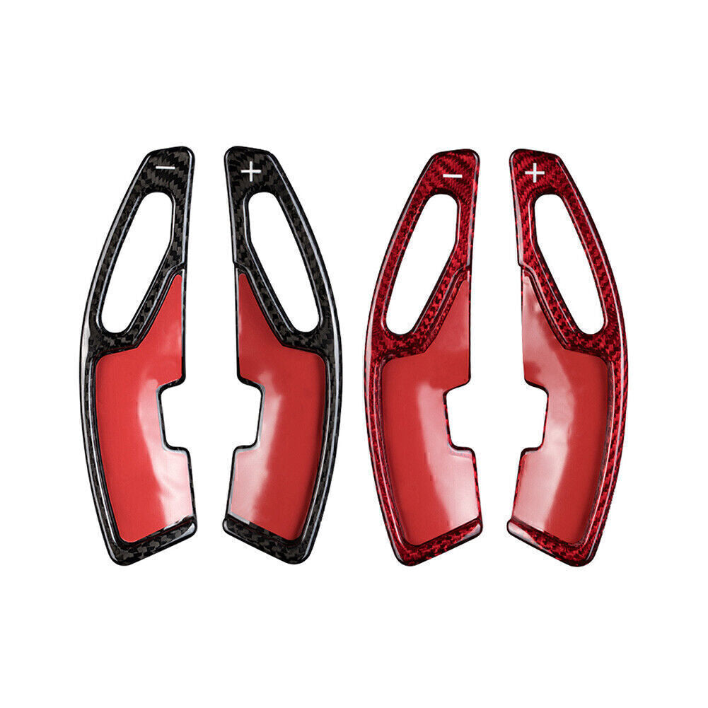 2x Carbon Fiber Car Steering Wheel Shift Paddle Fit for LEXUS IS NX RX GS