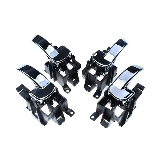 4PCS Left  Right 2005-2009 Chrome Interior Door Handles for Nissan Pathfinder