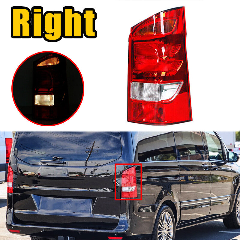 1Pcs for MERCEDES BENZ METRIS 2016-2019 Right Rear Tail Light Lamp Halogen Bulbs