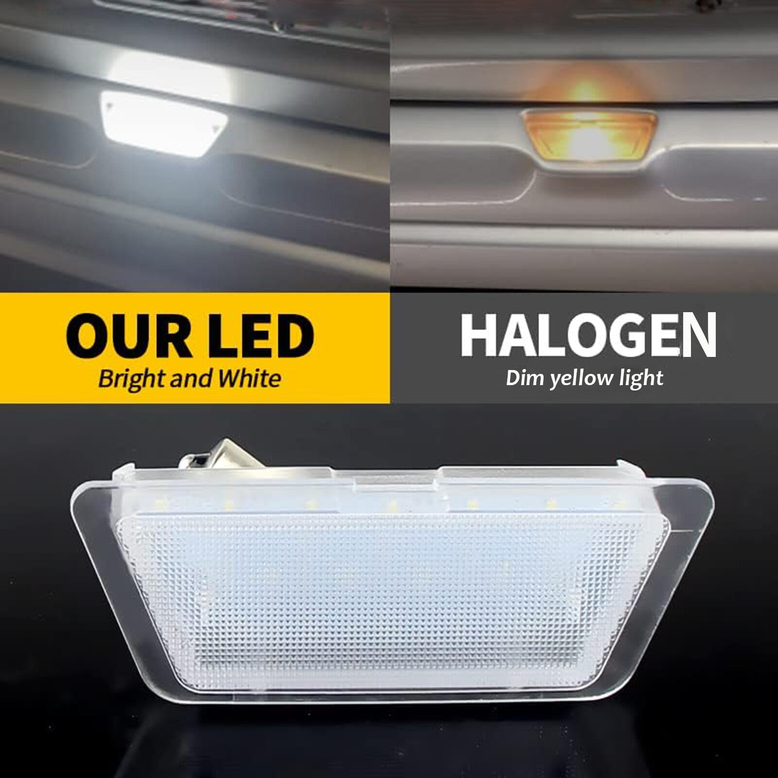 License Number Plate Lights for Vauxhall for Opel Astra G MK4 Saloon Hatchback 98-04