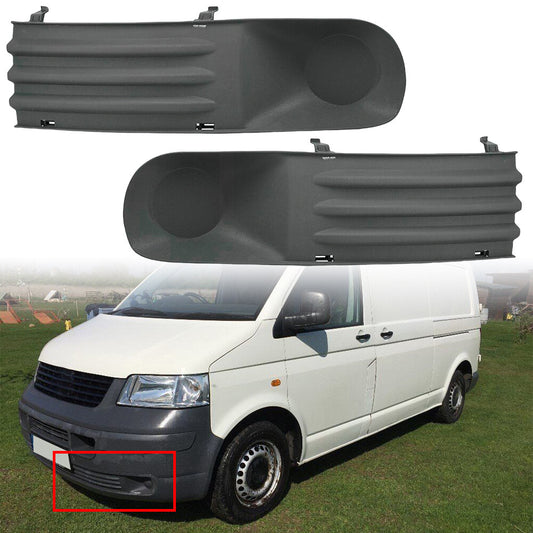 2¡ÁF¨¹r for VW T5 Transporter 03-09 L¨¹ftungsgitter Sto?f?nger Nebelscheinwerfer Gitter