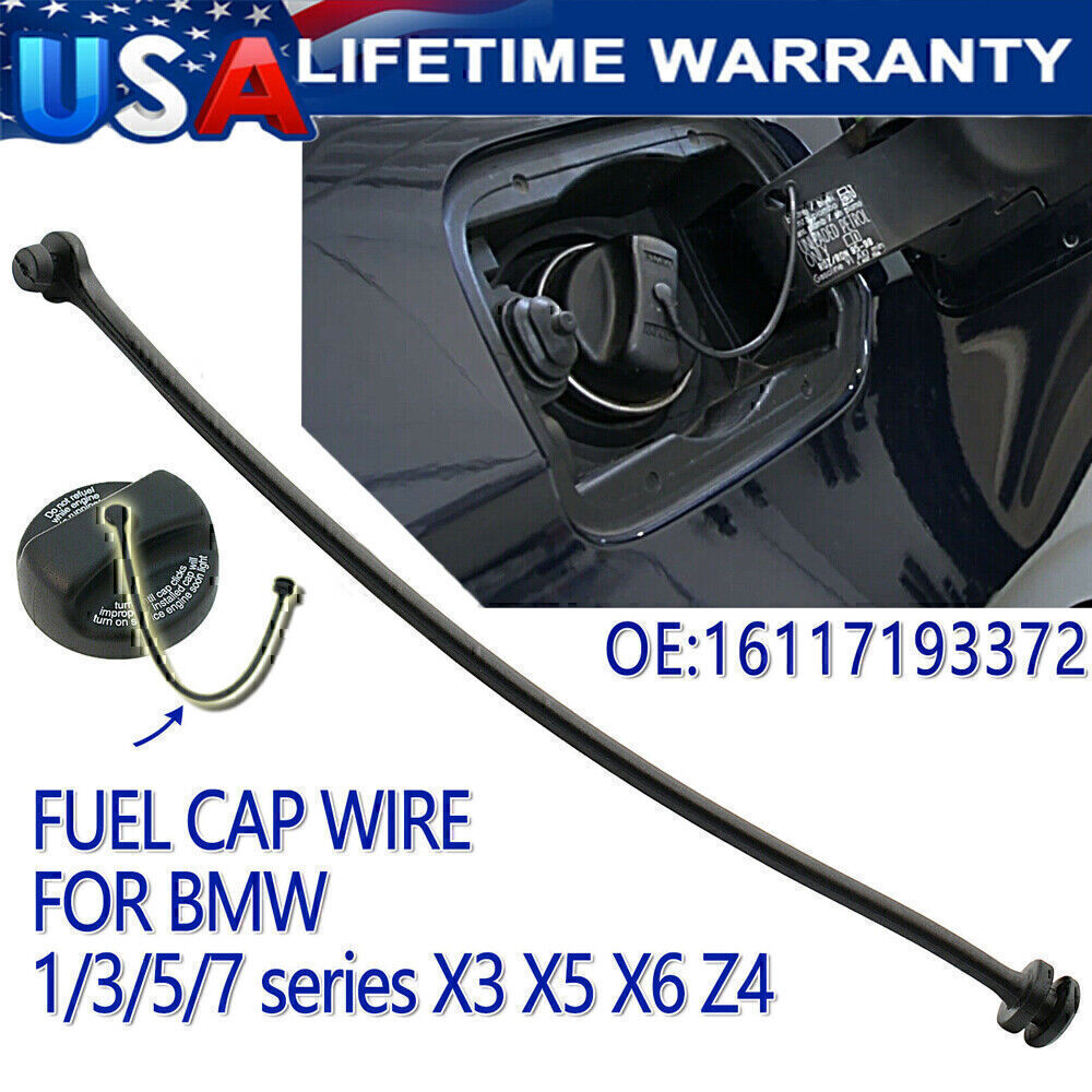 Fuel Gas Tank Cap Tether Wire for BMW E81 E87 E88 E89 E71 E46 E90 E91 X3 X5 X6