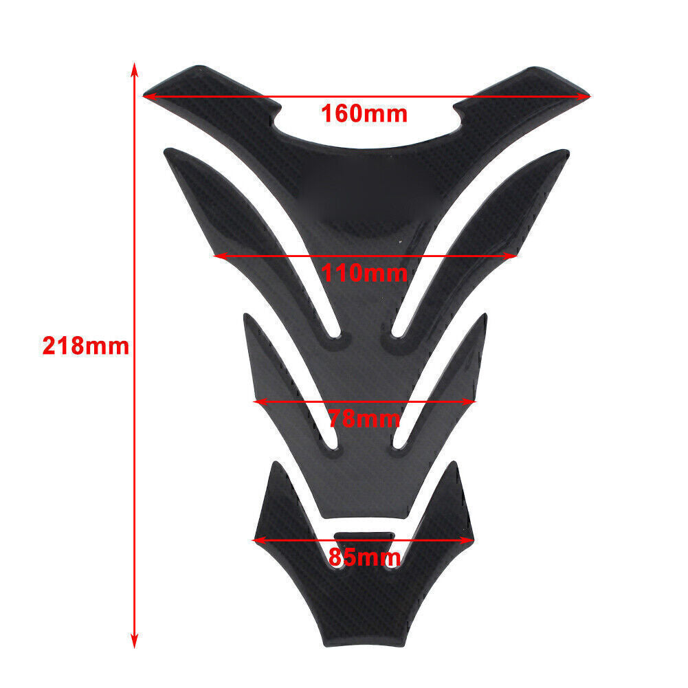 3D Aufkleber Gastank Pad Aufkleber Kohlefaser Fur GSXR 1000 750 600 Protector