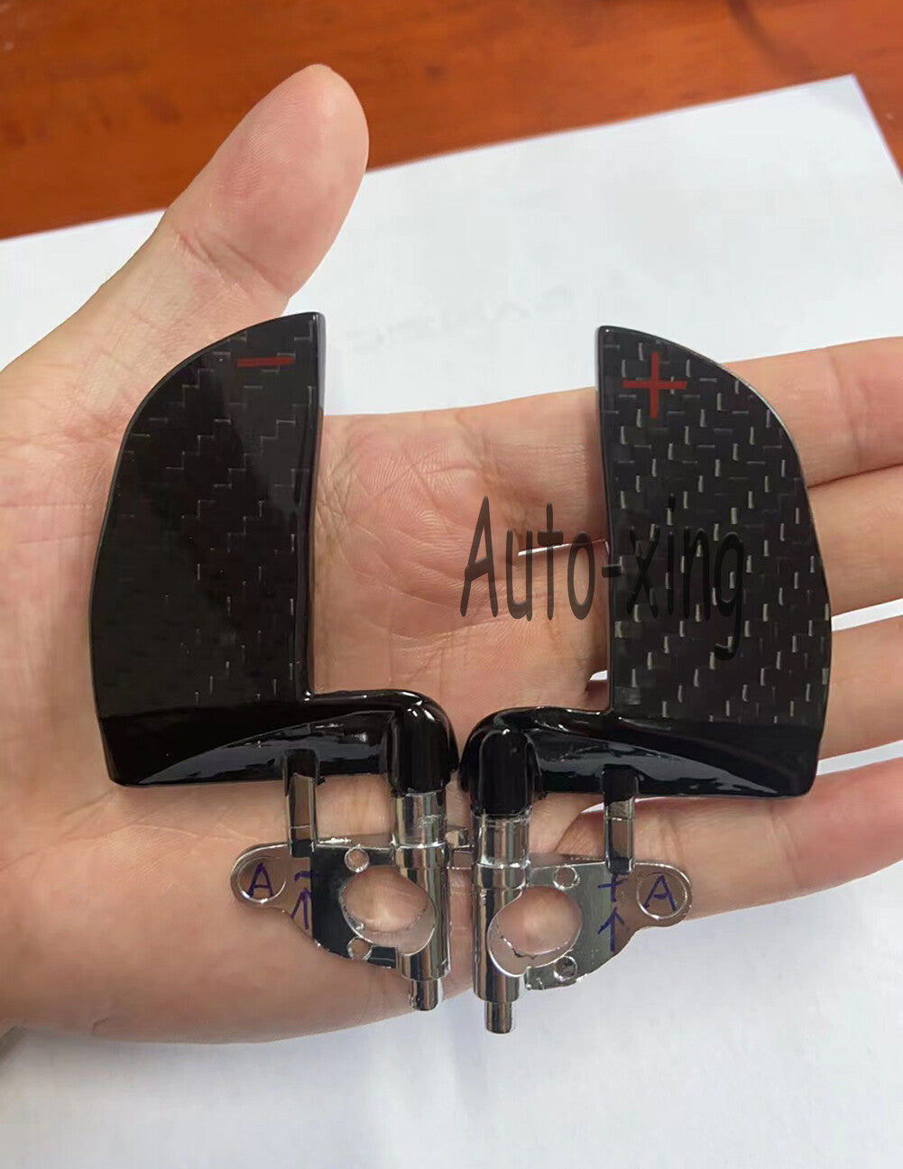 Real Carbon Paddle Shifters for Dodge Charger for Challenger SRT R/T Steering Wheel