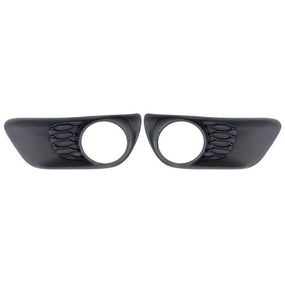 Pair Front Bumpe Fog Light Lamp Bezels For 2011-2017 2016 for Dodge Caravan