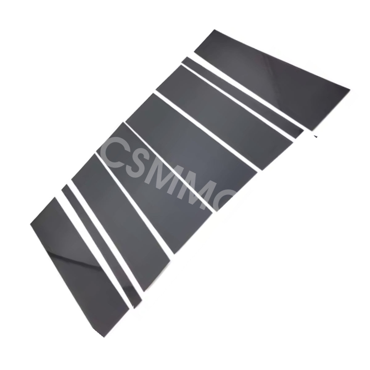 Car Window Pillar Sticker Trim B-pillar Cover Decals Fit For 2009-2019 for Ford Flex