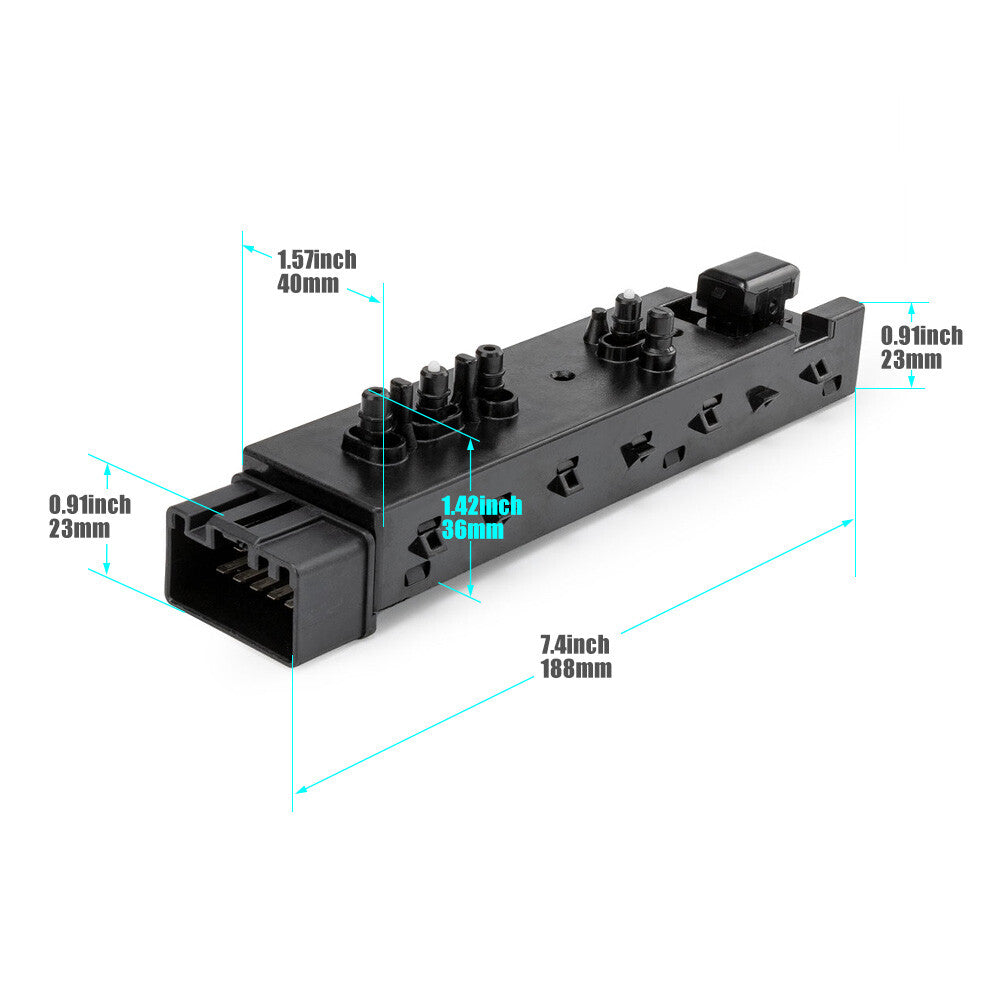 9L3T-14B709- for FAW for Ford Flex Left Driver Power for Seat Adjustment Control Switch
