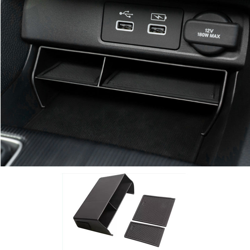Inner Black Look Dashboard Center Console Tray Box Holder for Honda for Civic 22-24