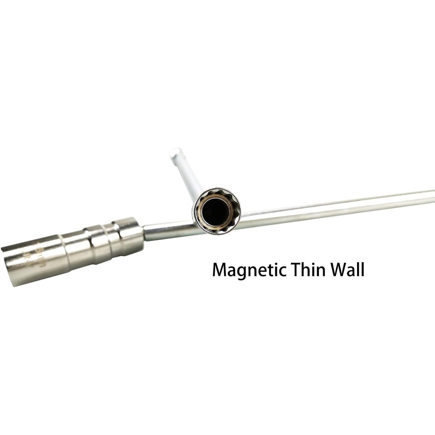 14mm Magnetic Thin-Wall Spark Plug Receptacle Extended Version for BMW and for Mercedes-Benz 3/8 Drives