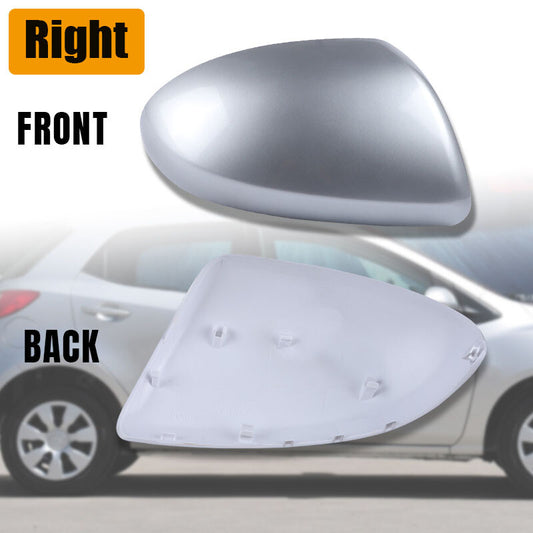Right Rearview Mirror Cover Cap Sliver For 2009 2010 2011 2012 2013 for Mazda 2 3