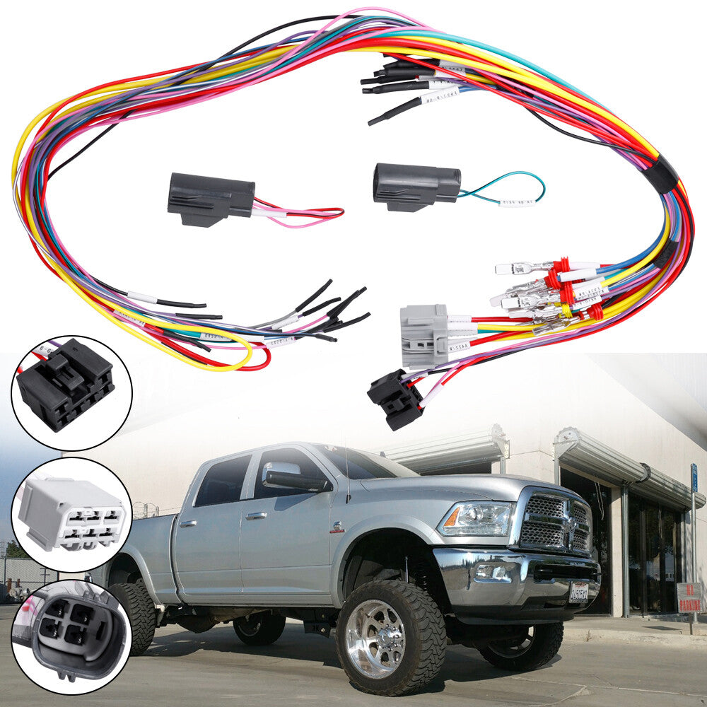 for Dodge for Ram 2500 3500 5500 Auxiliary Switch Upfitter Wiring Kit New 68209998AC