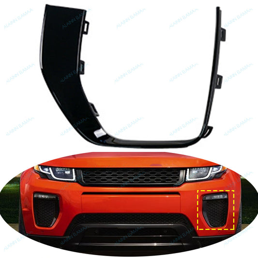 Front Fog Driving Light Bezel Cover Grille r for Range Rover Evoque 2012-19,LH