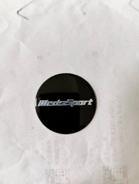 New 4x45mm Black Wheel Stickers, Rim Stickers, and Wheel Wreath Stickers - WedsSport