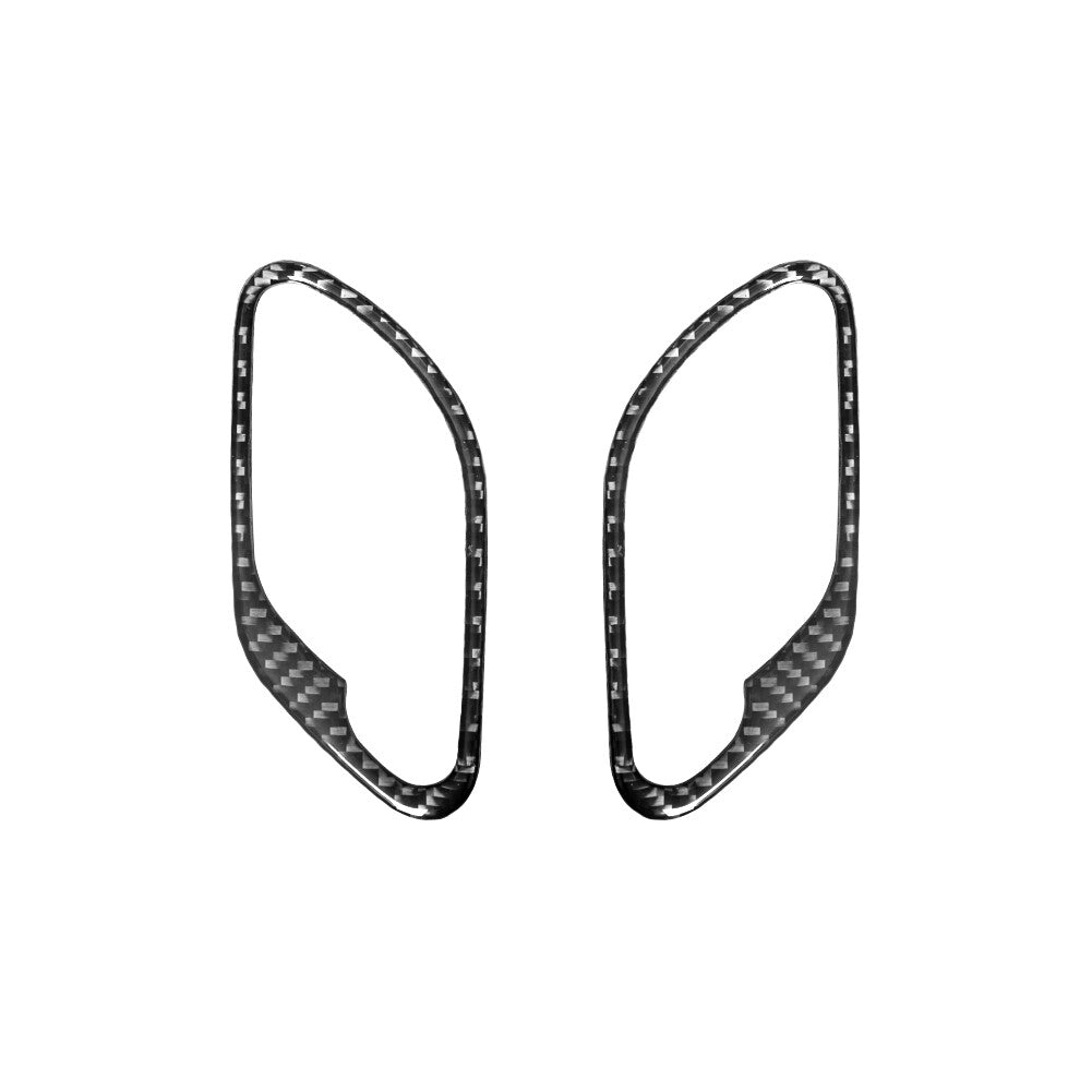 Front Door Handle Panel Cover Sticker Carbon Fiber Trim for BMW M5 E39 1998-2003