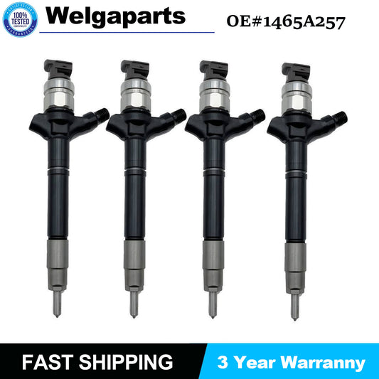 4x for MITSUBISHI L200 Pajero 2.5L 1465A297 095000-7490 Rail Diesel Injector