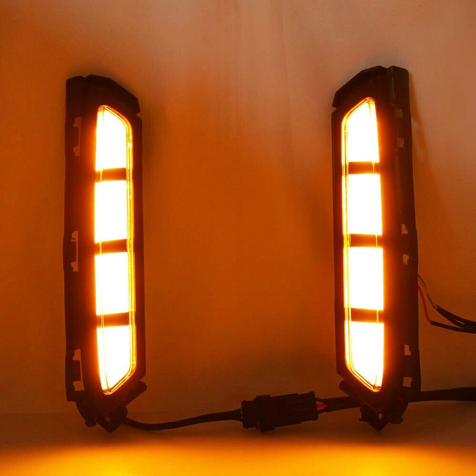 for Hyundai for Elantra 2019-20 LED DRL Daytime Running Fog Light Driving Lamp Pair