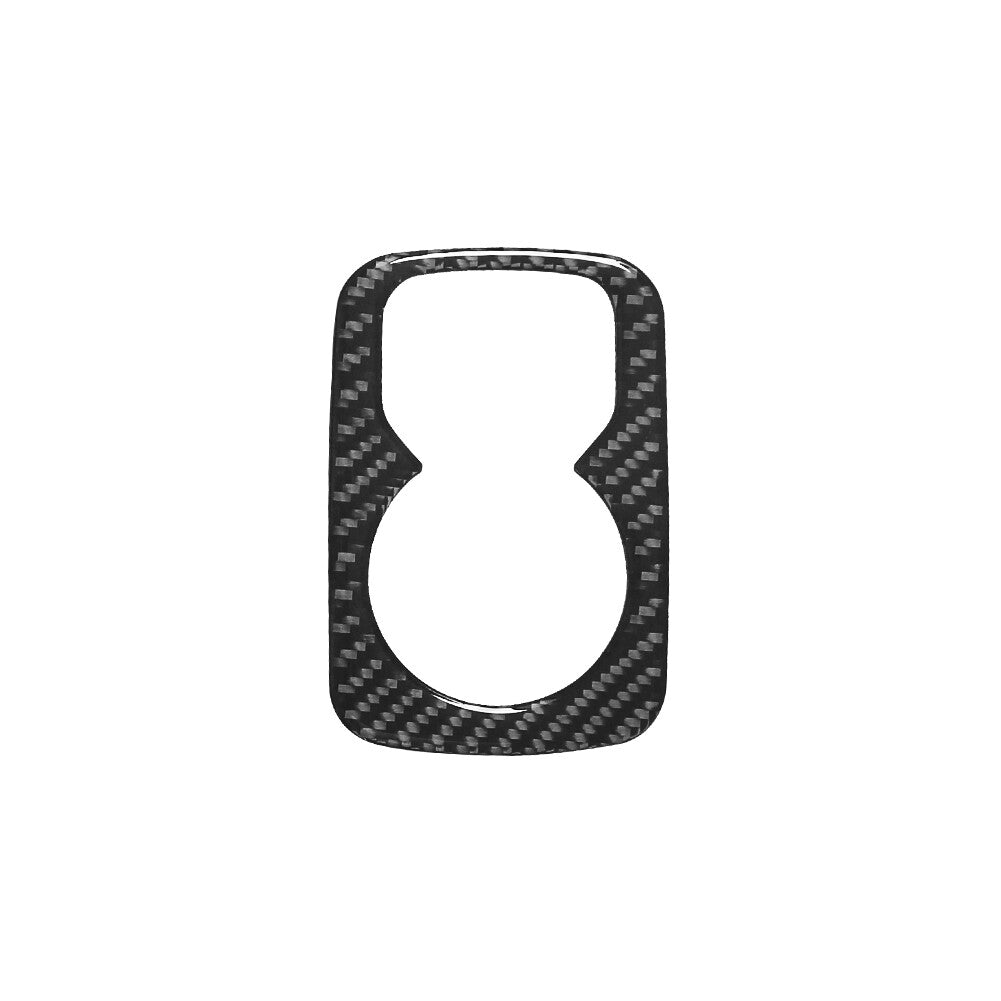 Carbon Fiber Gear Selector Rotary Shifter Cover Trim for Dodge Durango 2014-2020