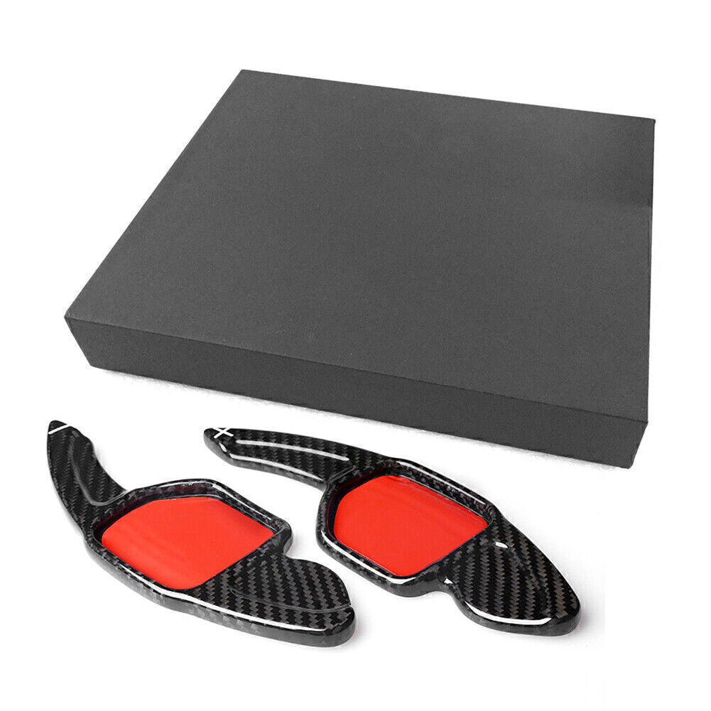 Carbon Fiber Steering Wheel Shift Paddle Extension Fit for Audi A4L A6L GKJH RS3 A5
