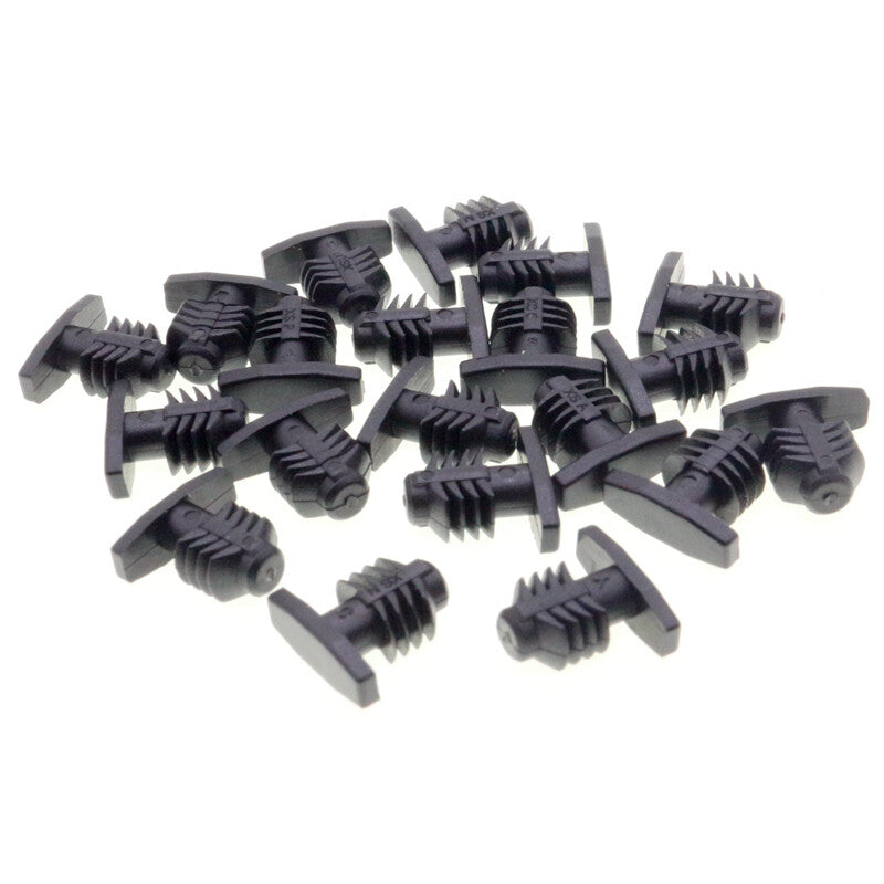 15-pack of nylon molded clip fasteners and rivets 908B86823R for Renault