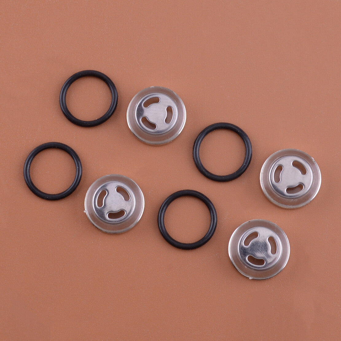 4x 18mm Motorcycle Bike Brake Master Cylinder Reservoir Sight Glass Lens