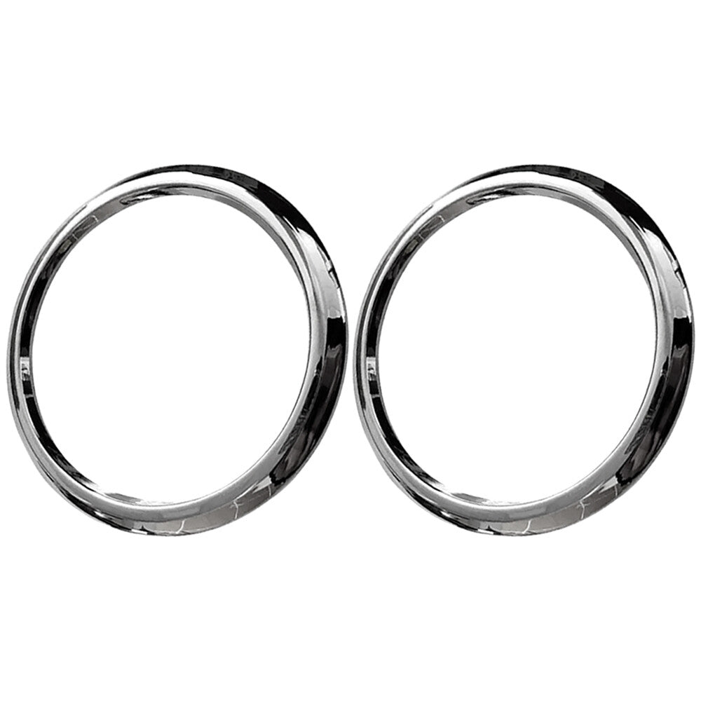 2Pcs Chrome Fog Lamp Frame Replacement 670065940 Fit For Levante 2018 2019 2020