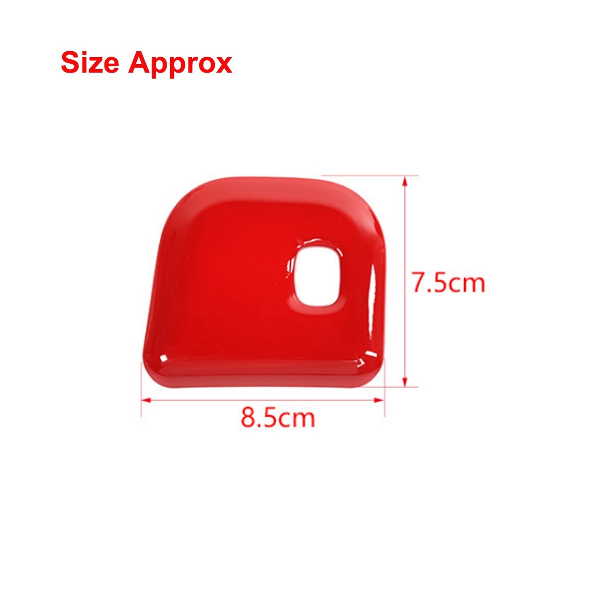 Red Electric Tailgate Switch Cover Trim Sticker for Jeep Grand Cherokee 2011-20