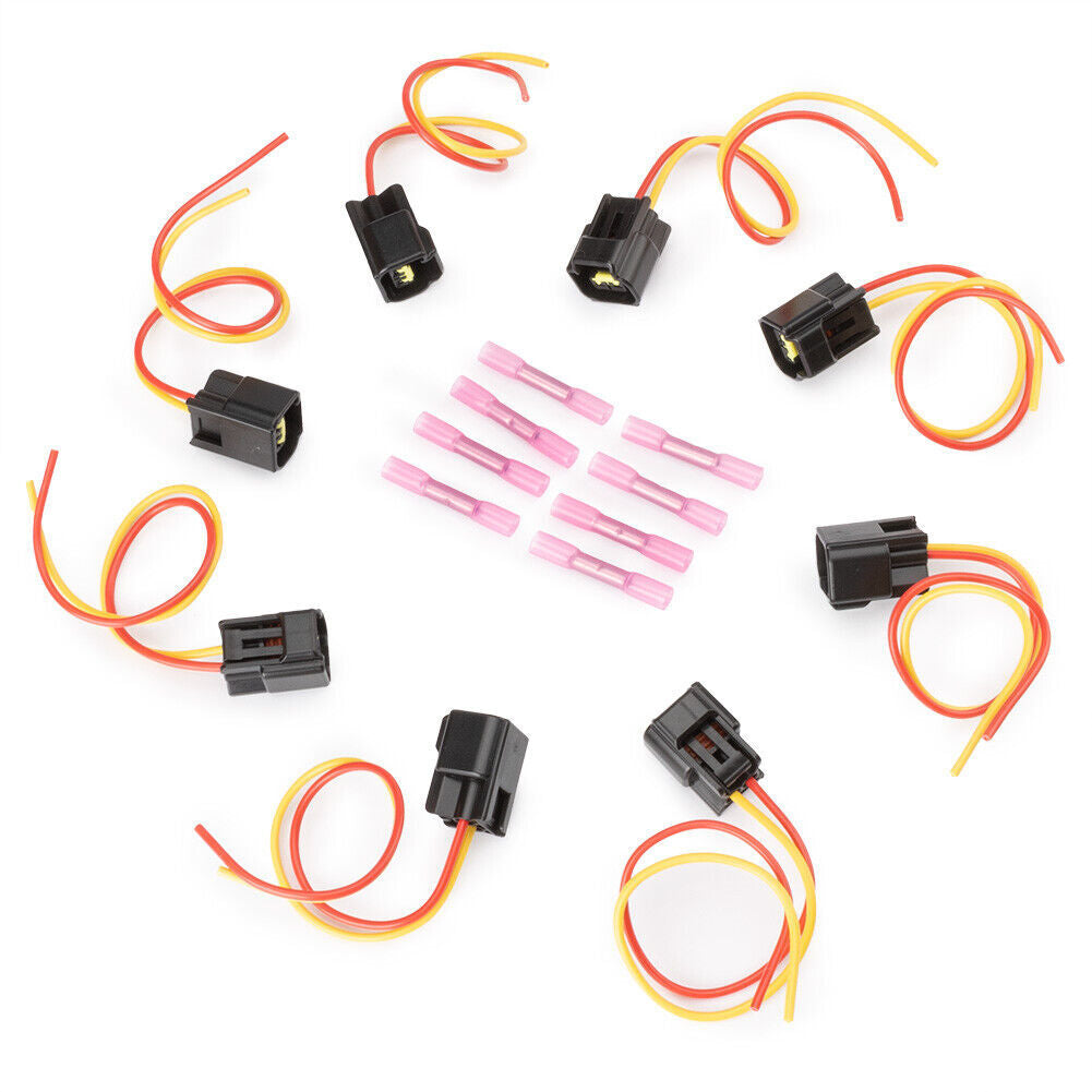 8X For Modular for Ford Ignition Coil Connector 4.6 5.4 6.8 F-150 for Mustang Pigtails