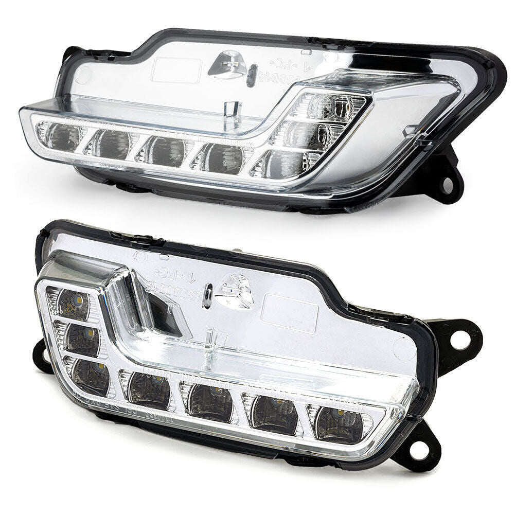 2X LED Daytime Running Light Lamp Set for Mercedes W212 E350 400 550 2010-2016