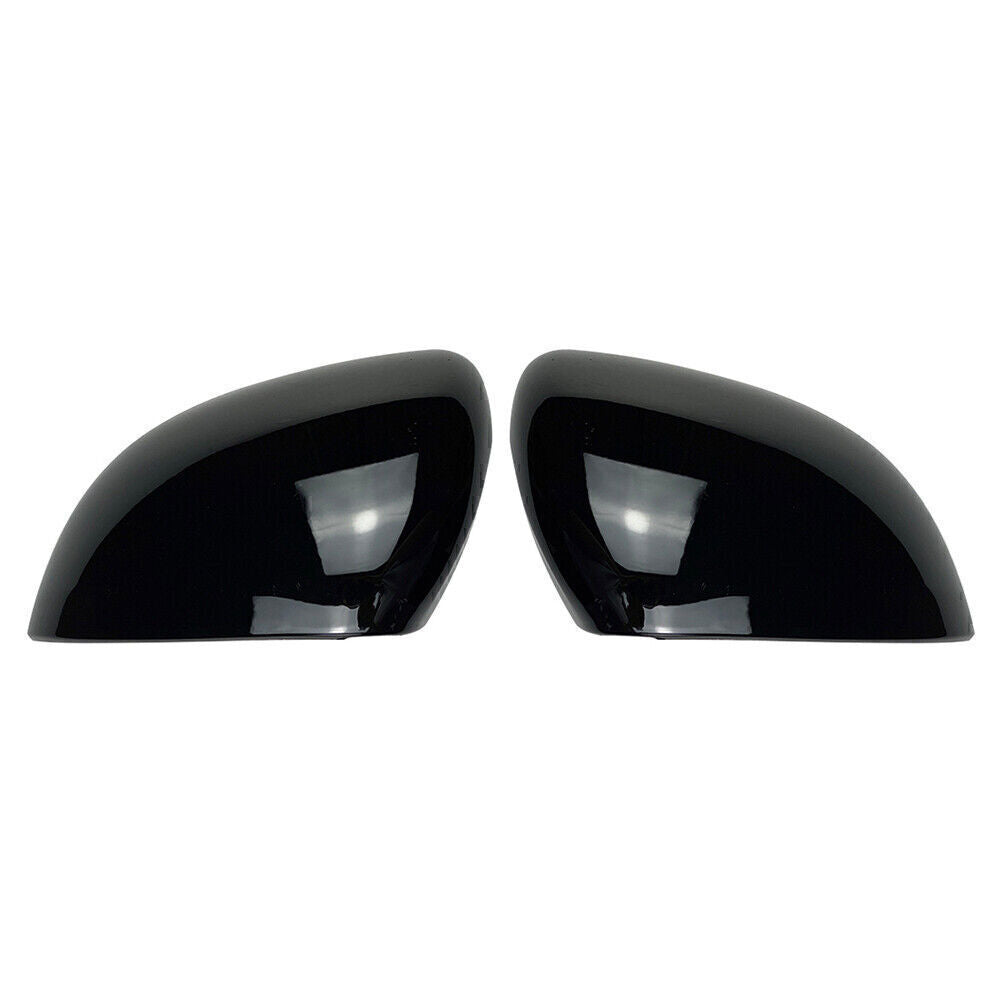 for Mercedes Benz C-Class W206 Glossy Black 2x Rear View Mirror Cover Trim