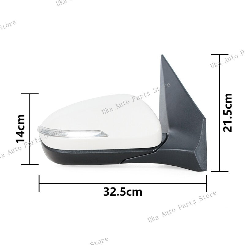 LHRH Side Door Rearview Mirror 5 Pin W/ Turn Signal for Hyundai I20 2016 2017