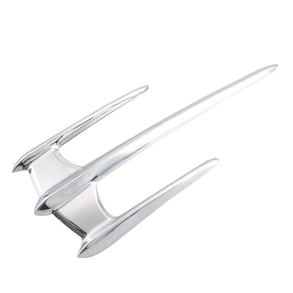 Chrome Front Fairing Fender Trunk Lid Trim for Honda Goldwing GL1800 2001-2015