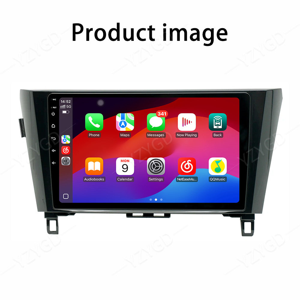 GPS Navi Screen for Nissan Qashqai 2014-2019 Android 14 Carplay Car Stereo Radio