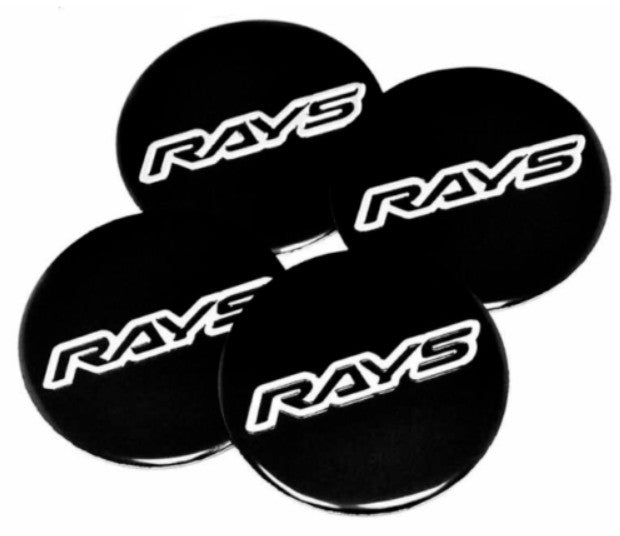 4x45mm Light Black Wheel Center Sticker, Wheel Rim Sticker, Edge Sticker