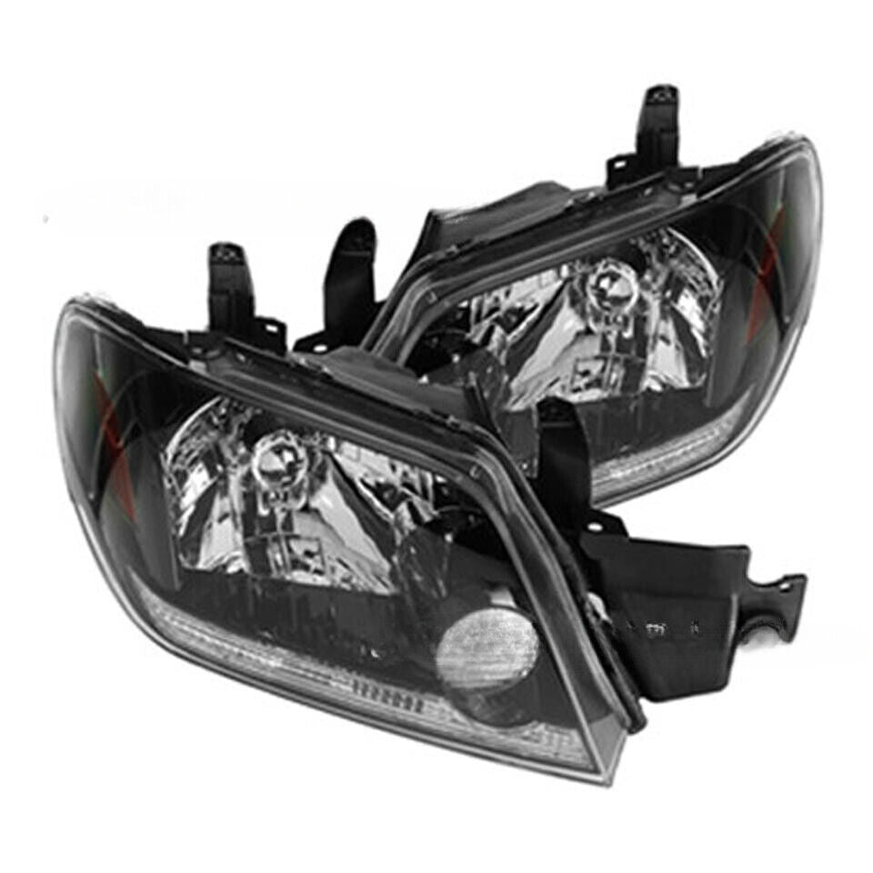 2PCS Front Head lamp Headlights Assembly Fit for Mitsubishi Outlander 2003-2005