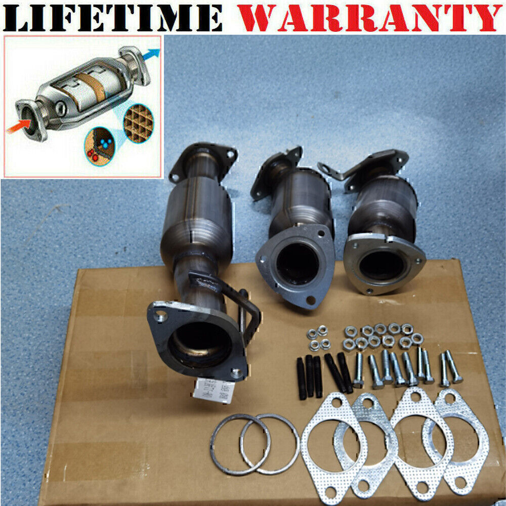 3x Catalytic Converter Exhaust for Buick Enclave 3.6L 6 Cylinder 2008-2017 US