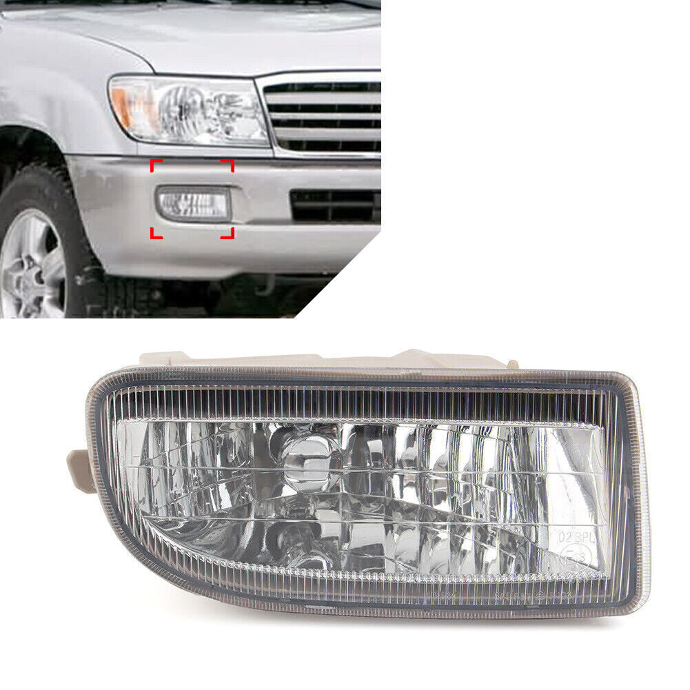 Right Side Fog Light Driving Lamp w/Bulb for Toyota for Land Cruiser 100 1999-2006