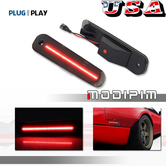 Plug and play red LED rear marker light suitable for 1990-1996 for Nissan 300ZX Z32
