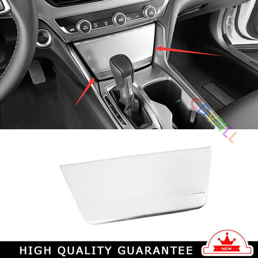Console Storage Box Cover Trim for Honda Accord 10TH 2018-2022 Silver Titanium