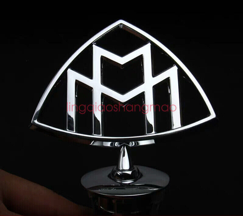 MB-MLS for Maybach Hat Badge Decorative Badge Standing for Mercedes-Benz S600 500 W222 C