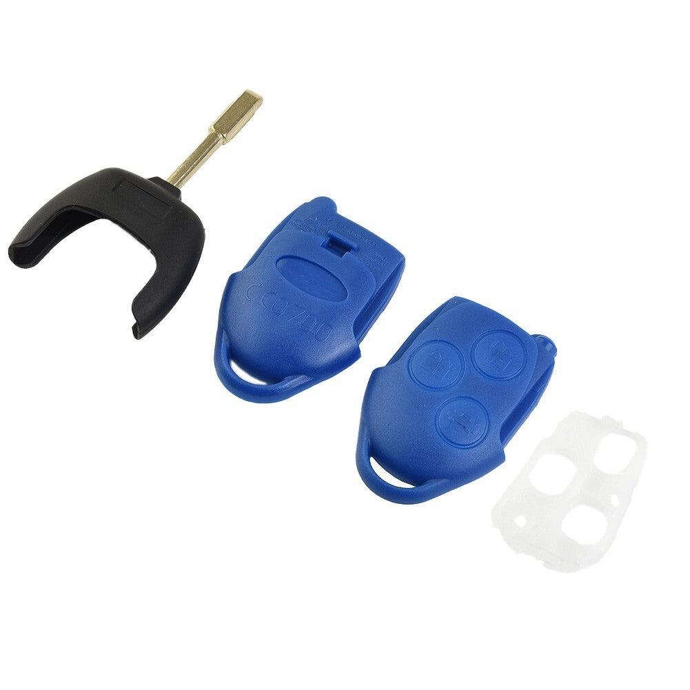 Key Fob Case 3 Button Remote Cover for Ford Fit For Transit MK7 06-14 Series