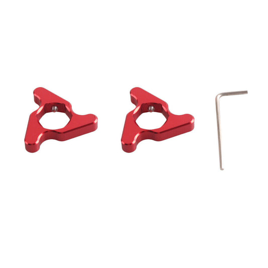 Fork Preload Adjusters for YAMAHA for DUCATI for KAWASAKI for SUZUKI Red 17mm