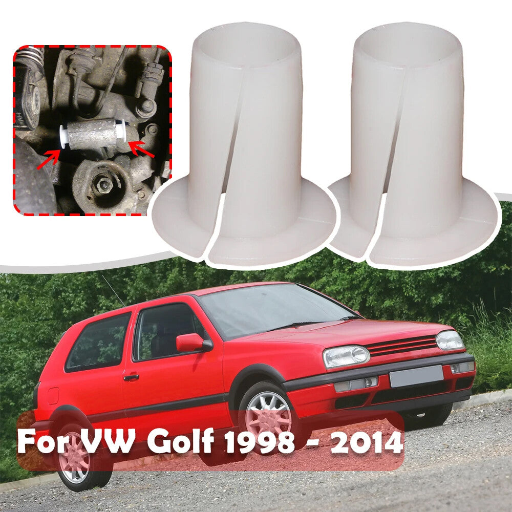 2Pcs for VW for Golf Polo for Jetta for Bora Gear Selector Shift Control Rod Bearing Bushing