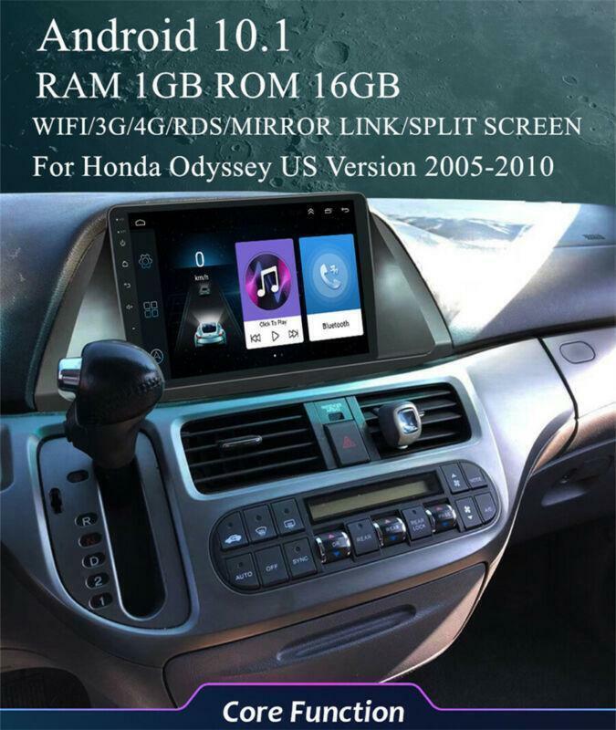 Android 10.1 Radio GPS 9 Stereo Head Unit for Honda Odyssey Version 2005-10